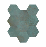 Decoraciones ALCHEMY - TC. MINT 3D HEXAGONS