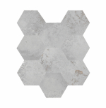 Decors ALCHEMY - ARGENT 3D HEXAGONS