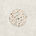 Decori CiViC - 3. (Clear + Multicolor White) CIRCLE