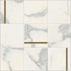 Decors ANIMA FUTURA - MAJESTIC WHITE COMPOSIZIONE N BRASS