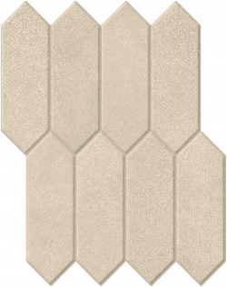 BOND - JUTE 2"x6.5" Stretch Mosaic