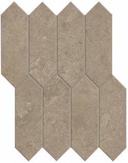 PATHWAY - ROCK 2"x6.5" Stretch Mosaic
