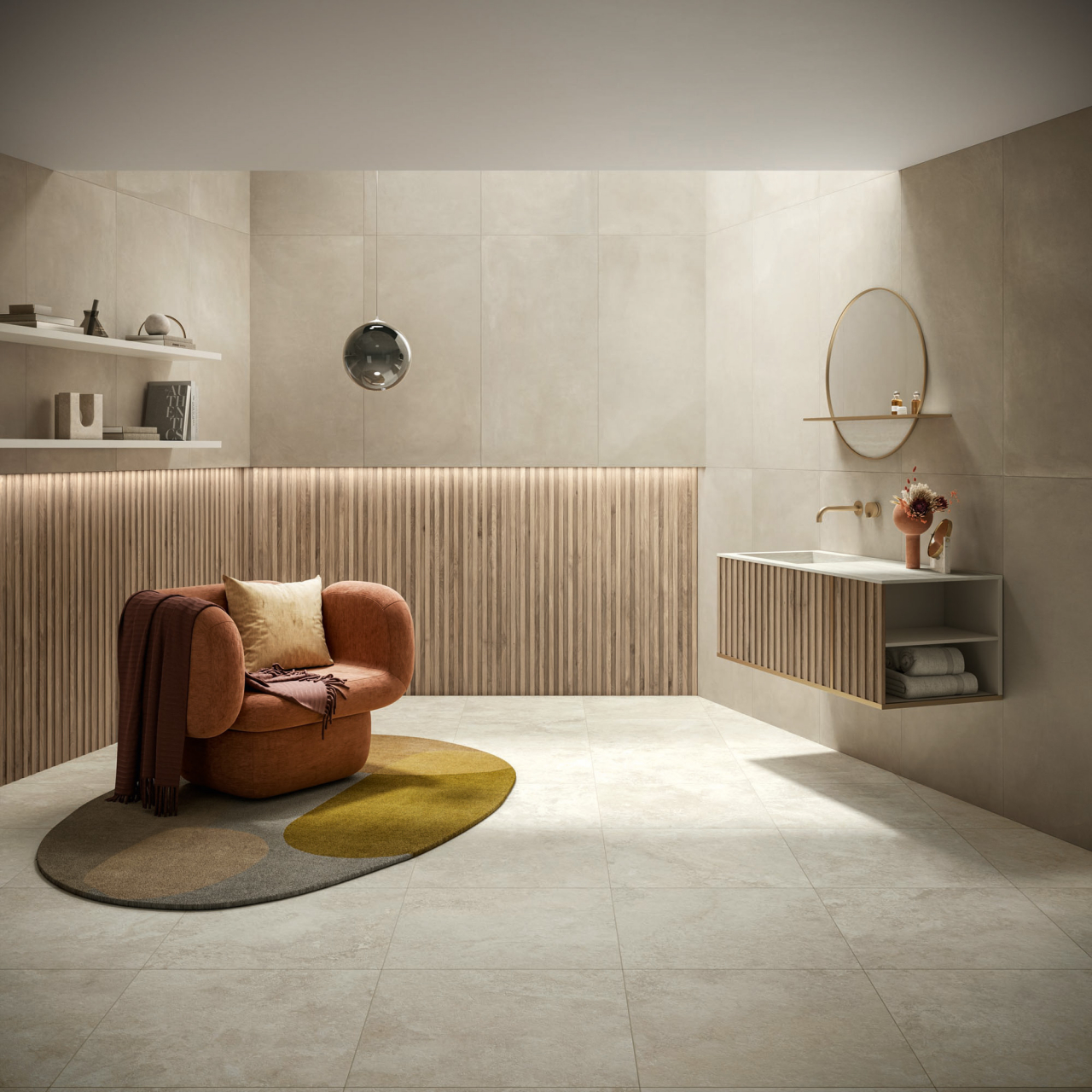 Caesar Magazine Prima Ecru Cocoon Ease Iconica NavonaContro Bagno 5