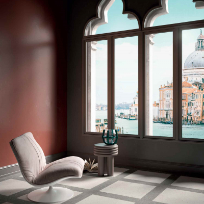 Design-look porcelain tiles & Concrete Look: inspiration, innovation, performance