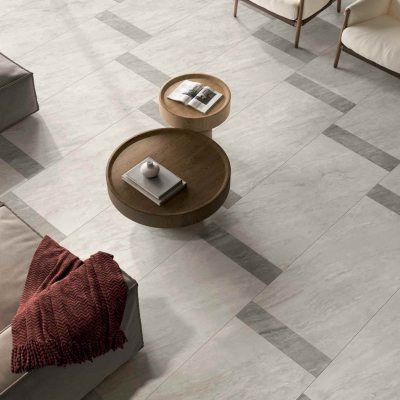 Stone-look porcelain tile: resistant by nature