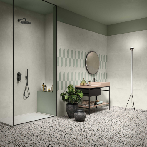 Caesar Bathroom LookBook 12C08 CiViC MulticolorCold Join Moon dec Arcade Moon Fern v2 senza sedia