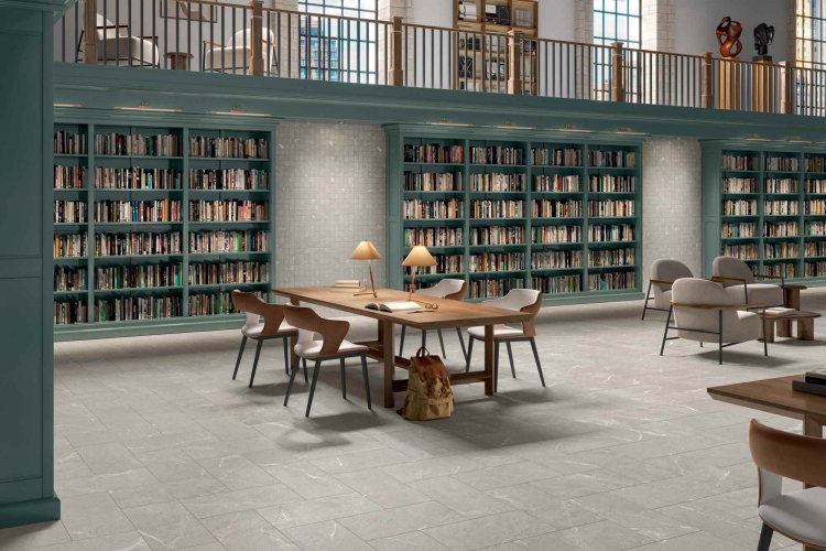 Caesar USA Soapstone Gray Library