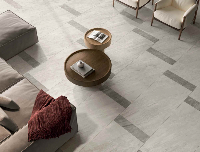 Caesar USA Vanto White Gray Living Dett Pav