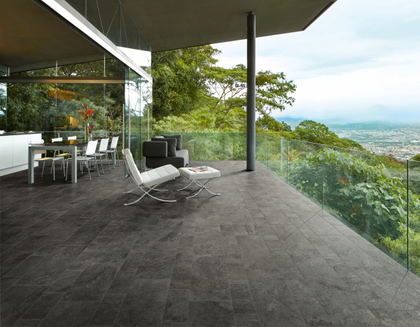 Terrace inspirational wood effect floor