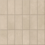 Decors CRETE - 2"X6" mosaic on 12"x12" sheet 2"X6" mosaic on 12"x12" sheet