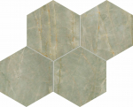 Decori ANIMA EVER - SAGE GREEN HEXAGONS
