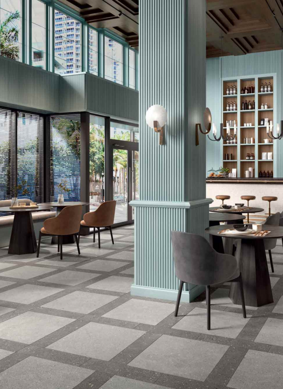 Caesar Usa Gemstone Basalt Obsidian Pearl Breakfast Room Hotel 2