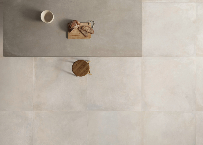 CAESAR lancio Prima Chalk 120x120 Concrete 120x278 Powder 60x120 CUCINA PART 5